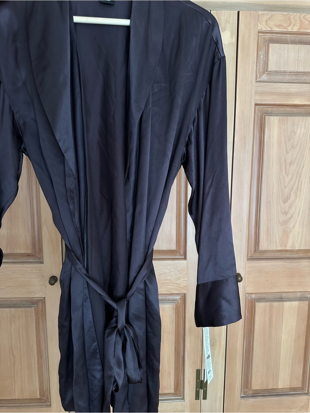 100% Silk NWT Short Robe - Picture 8 of 8
